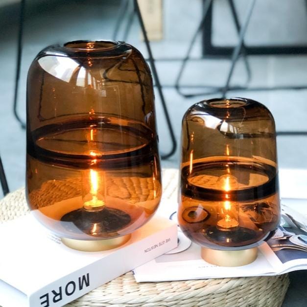 Vendas quentes lámpada de mesa diaria de deseño único con pilas (4)