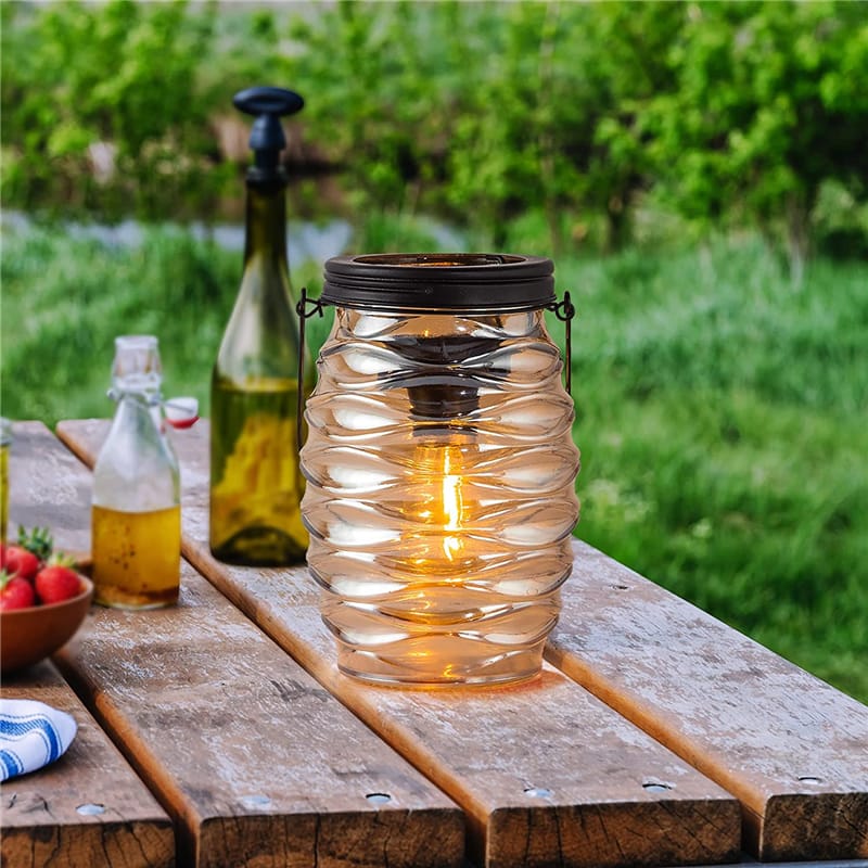Hot Sales Honey Pot Outdoor Tabletop Lamp With Timer Function (2)