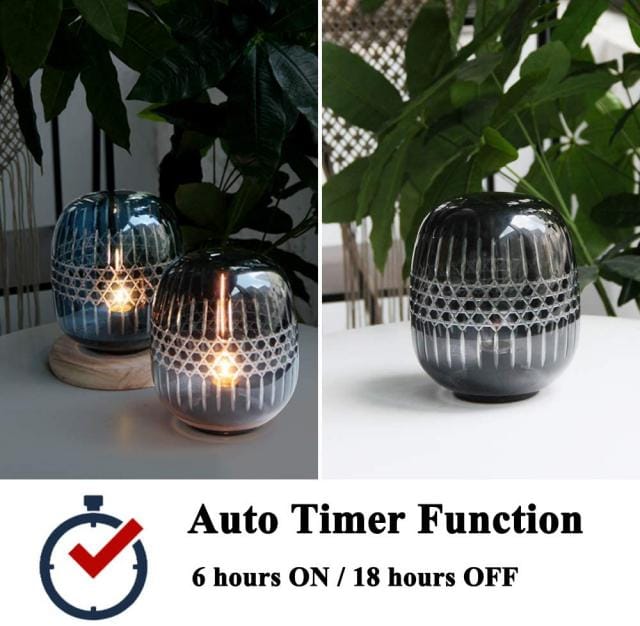 Hot Sales Unique Carving Battery Operated Table Lamp With Timer Function (5)